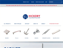 Tablet Screenshot of hickoryhardware.com